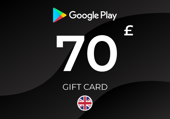 Google Play Gift Card 70 GBP Key - UNITED KINGDOM